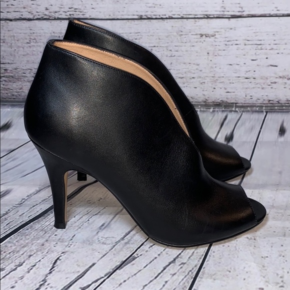halogen peep toe bootie